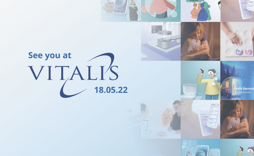 We are happy to announce that we can meet up at Vitalis in Gothenburg, the biggest healthcare and care exhibition in the Nordics, at the 18th of May 2022. Our workshop will be conducted between 15:30-17:00.